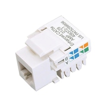 Powermaster Cat5 Rj45 Keystone Jack Şase 8P8C - 5Adet