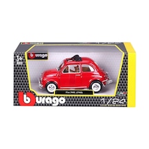 22099 Burago Fiat 500l 168 Kırmızı 1:24 -sunman