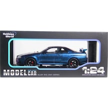 Hobbiez World Bmw M3 Street Edition Koyu Mavi 1/24 Model Araba