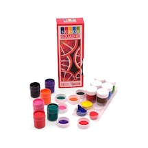 Guaj Boya 12 Renk X 20 Ml Su Bazlı Tüp 1 Paket Südor Guaj Boya Seti Şişe İçerisinde 12 Li 0,15 L