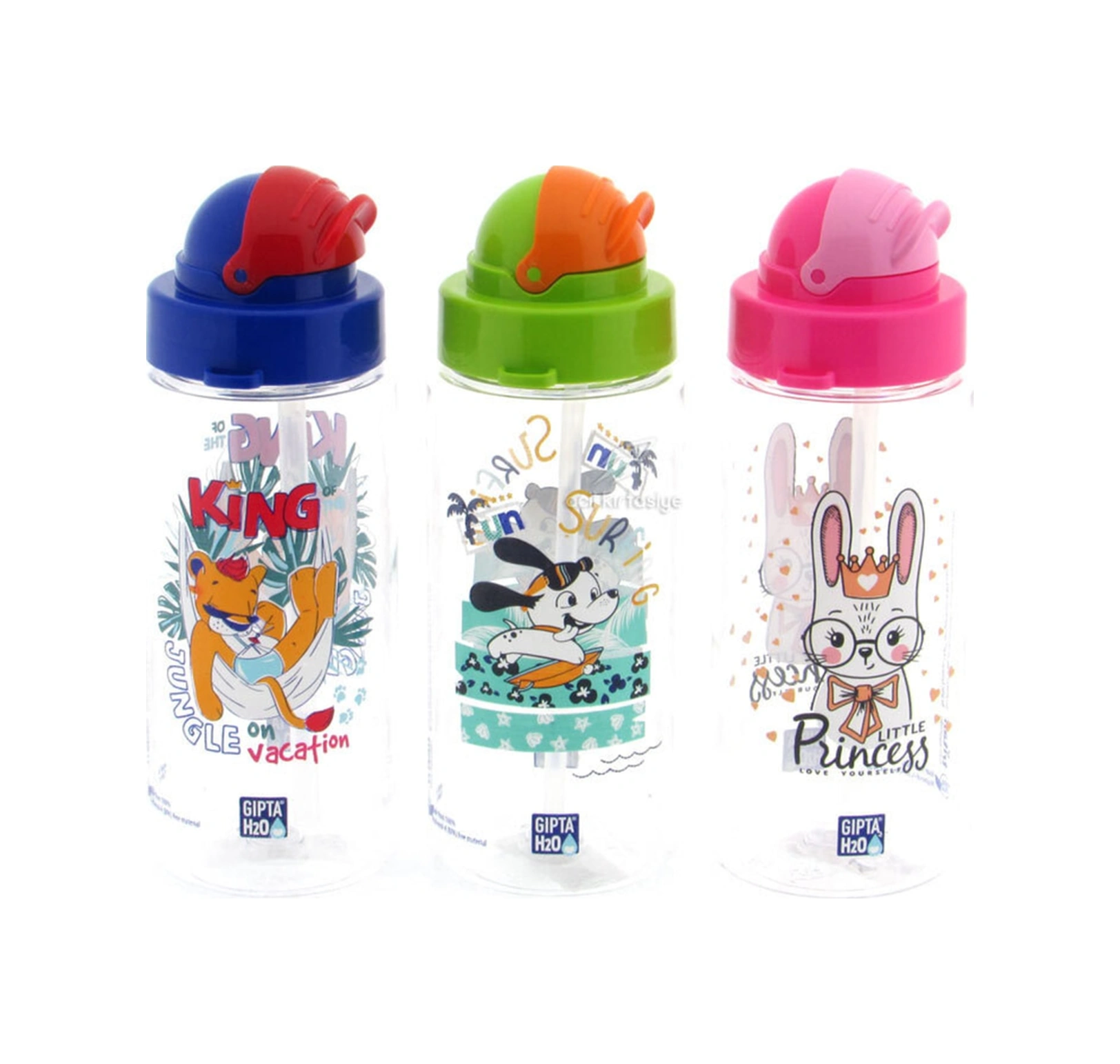 Fun Tritan Pipetli Matara 500 Cc Mavi MAvi