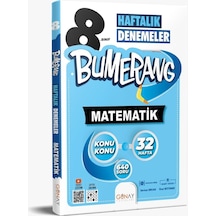Günay Yayınları 8. Sınıf Lgs Bumerang 32 Haftalık Matematik