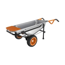 Worx Wg050 100lt./136kg. Profesyonel Çok Amaçlı El Arabası, Taşıma Arabası Fr Wg050