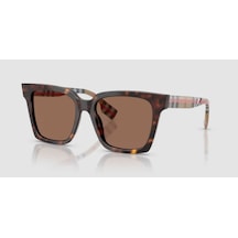 Burberry 0be4335 390373 53 Kadın Güneş Gözlüğü Altın - Beyaz