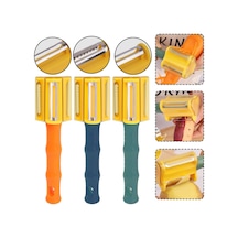 Cbtx 3'ü 1 Arada Ev Mutfak Sebze Ve Meyve Paslanmaz Çelik Soyma Bıçağı Mavi