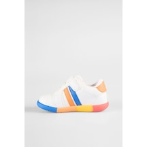 Vicco Heika Basic Unisex İlk Adım Beyaz Sneaker