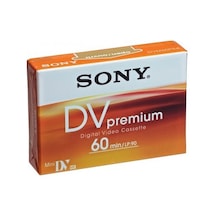 Sony DVM 60 PR3 Kamera Kaseti Sarı