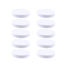 Ayrex Jopto 50 Adet Nfc Etiketleri Nxp Ntag215 Nfc Etiket 25 Mm 0,98 İnç Yuvarlak Pvc Boş Beyaz Kartlar Çip %100 Uy