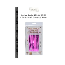 Delux Serisi İthal Arka Fon Pembe Fotoğraf Fonu