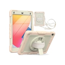 Newface Apple İpad 5 Air 9.7 Kılıf Strap New Tablet Kapak - Pembe Tablet Kılıfı