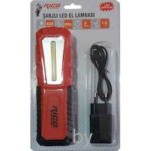 Rico Rc0028 420 Lümens Şarjlı Led El Feneri El Lambası Mıktanıslı