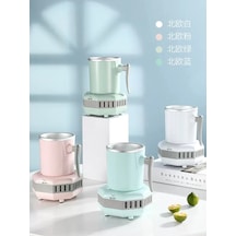 Yeni Akıllı İçecek Soğutucu Bardak Hızlı Soğutucu Elektrikli Soğutma Kupa Kola Şarap İçin Mini Masaüstü Buzdolabı 001