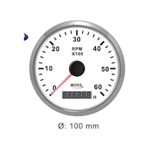 Devir Göstergesi 6000rpm Siyah