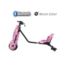 Tbıke Drift Car Elektrikli Kaykay Hoverboard Pembe