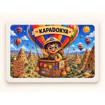 Kapadokya Huzi - 24 Parça Ahşap Puzzle