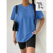 Tarzsokak Basit Desen Baskılı T-shirt Siyah