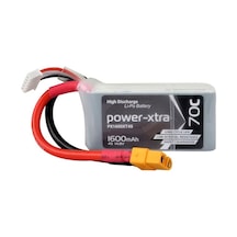 Power-xtra Px1600xt4s - 4s1p - 14.8v 1600 Mah Li-polymer Pil -70c