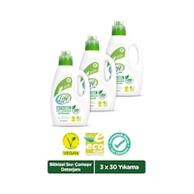 Life By Fakir %100 Bitkisel Bazlıvegan Sıvı Çamaşır Deterjanı 3 x 1500 ML