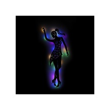Led Işıklı Dans Temalı Tablo Helen Dekoratif Gece Lambası Çok Renkli - 737251295 Çok Renkli