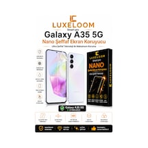 Luxeloom Samsung Uyumlu Galaxy A35 5g Smart Pro Nano Şeffaf Ekran Koruyucu