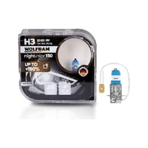 H3 Ampul Nv +%150 Fazla Işık Ve %20 Beyaz Işık 12v 55w - Wolfram 22103 Nv