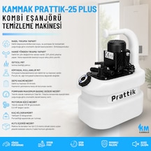 Kammak Prattik-25 Plus Kombi Eşanjör Temizleme Makinesi