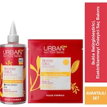 Urban Care Hibiscus Shea Butter Kıvırcık ve Dalgalı Saçlara Özel Şampuan 340 ML + Saç Bakım Maskesi 50 ML