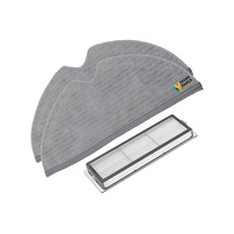 Xiaomi Uyumlu Mijia 2c Robot Süpürge Hepa Filtre Ve Mop Bezi 2 Adet