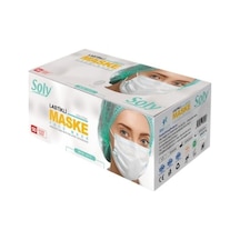 Care Siyah 3 Katlı Full Ultrasonik Maske 1 Paket 50 Adet