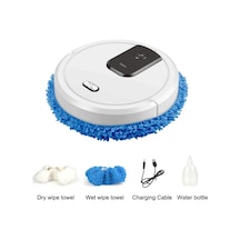 5-in-1 Kablosuz Akıllı Robotlu Süpürge Çok Fonksiyonlu Süper Sessiz Vakumlama Altın Altın