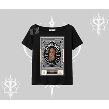 Tarzsokak Kayık Yaka Tshirt Fossilized Skull Underground Archive Siyah