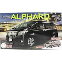 Fujimi C-nx-7 06607 1/24 Ölçek, Toyota Alphard Gf3.5l Black , Minibüs Plastik Model Kiti