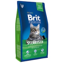 Brit Premium Sterilised Tavuklu Kısırlaştırılmış Kedi Maması 8 KG