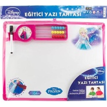 Frozen Baskılı Eğitici Yazı Tahtası - Eğitici Geliştirici Yazı Pa
