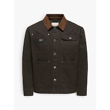 Only & Sons Onsrıcky Cotton Jacket Otw Ww Vd Erkek Siyah Mont - 22038706