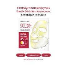 Yaşlanma Karşıtı Şeffaflaşan Kolajen Jel Maske Dermatory Retinal Collagen Lifting Gel Mask
