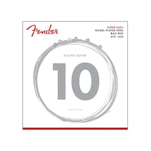 Fender 0730250407 Super 250 Nickel Plated Steel Elektro Gitar Teli 10-52 250rh Regular/heavy Set Güçlü Baslar Ve Parlak Tizler