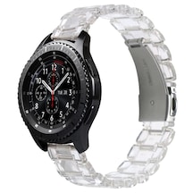 Samsung Galaxy Watch 4 40 44 Classic 42 46 Mm Kordon Şeffaf Bakla