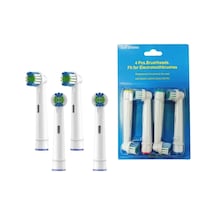 Oral-b Diş Fırçasına Uyumlu 8 Adet Yedek Başlık Eb17-x Tek Ebat