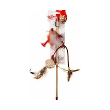 Natura PTC-038 40 CM Üç Uçlu Doğal Kedi Oltası