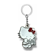 Klasik Hello Kitty Figürlü Anahtarlık Sevimli Ve Hafif Metal Aksesuar