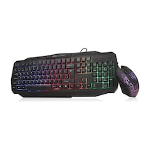 Dark Force GKM1000 USB Kablolu Q Klavye Mouse Set