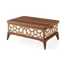 ZERENLAND 1315 AKILLI SEHPA, SİHİRLİ SEHPA, AÇILIR ORTA SEHPA, BÜYÜYEN SEHPA 82*50cm STAR CEVİZ