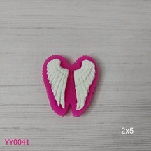 Yy0041 Melek Kanadı İnce Model Silikon Kalıp