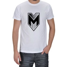Mirliva Siyah Logo Erkek Tişört Erkek Tişört