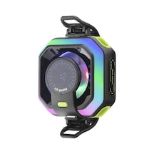 Manyetik Telefon Soğutucu Fan Rgb Isı Göstergeli Siyah Js86 Diğer