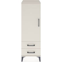 Hyperion Dolap Tek Raflı 2 Çekmeceli Tek Askılı 44x44x134 Aytaşı-aytaşı Aytası