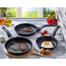 Döküm Granit Tava Seti 20-24-28 Cm Diğer