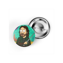 Aragorn - 44 Mm İğneli Çanta Rozeti - 5 Adet Diğer