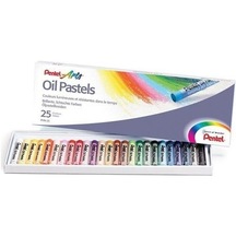 Pentel Arts Oil Pastels 25 Renk Yağlı Pastel Boya